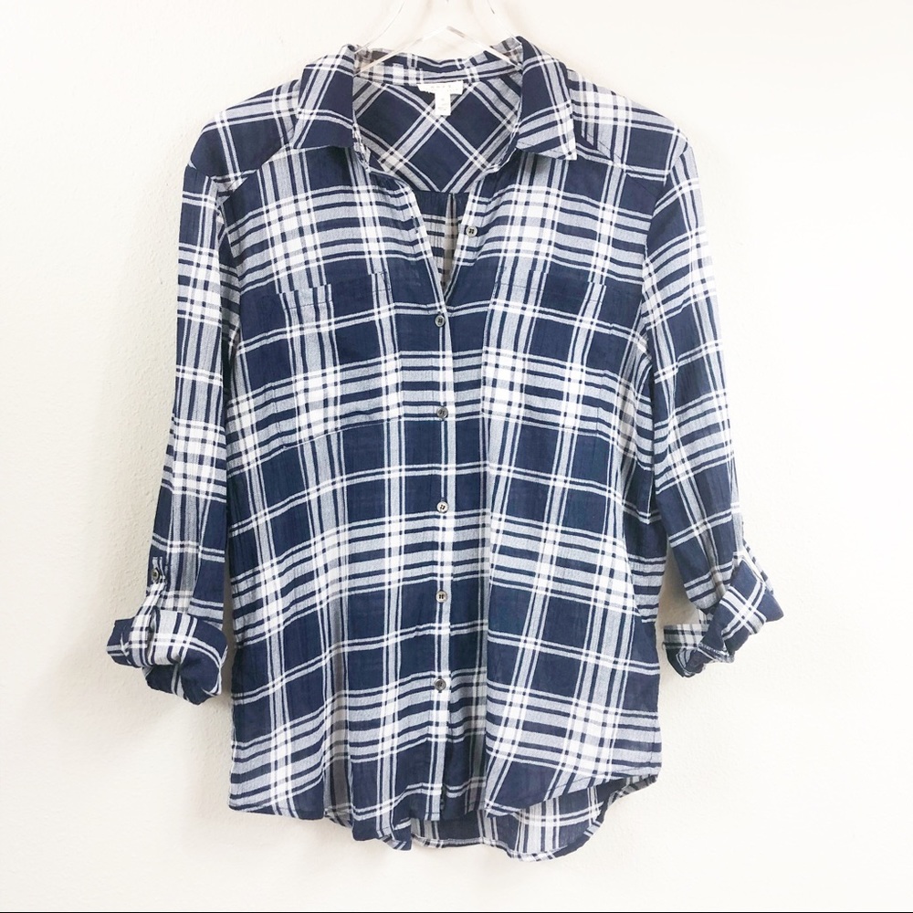 Joie | Soft Joie Plaid Button Up Shirt